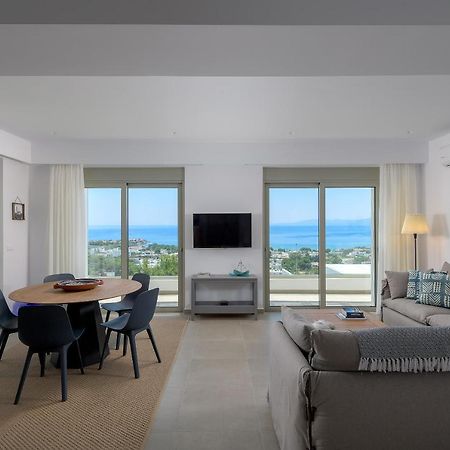 Villa Dione In Pefkos, Lindos Area 외부 사진